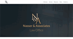 Desktop Screenshot of nass-law.com