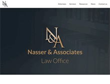 Tablet Screenshot of nass-law.com